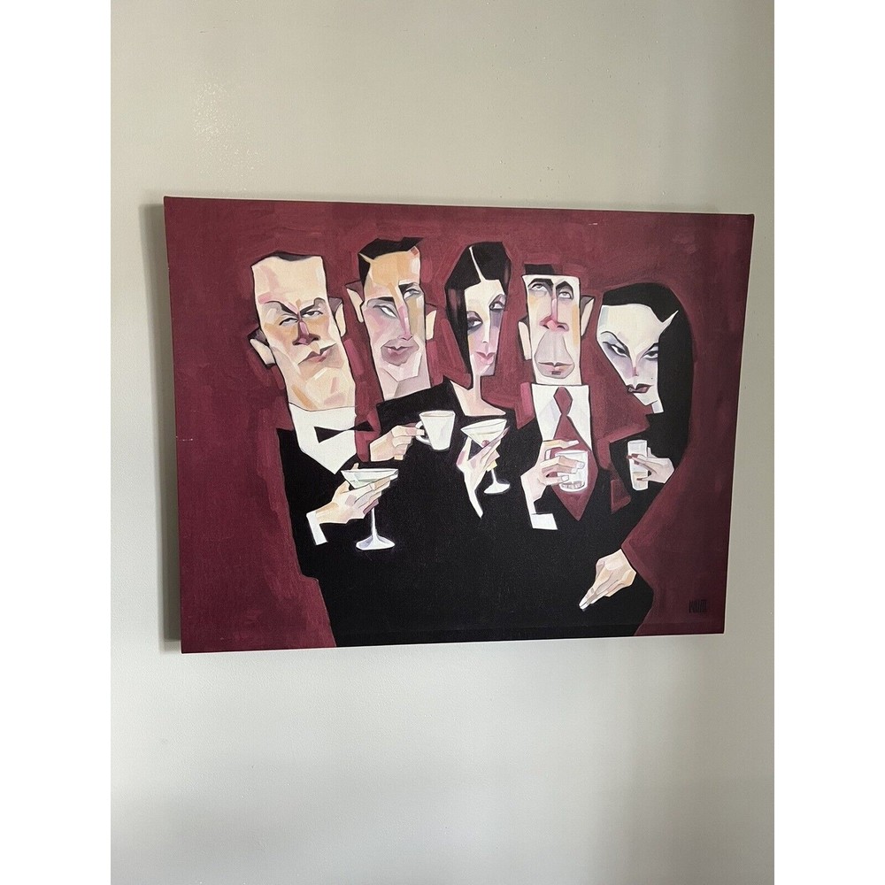 Todd White Giclee Canvas Print “ Holiday Cheer” 26 X 20”